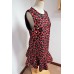 A010 Blugirl寶石豹紋紅色背心連身短裙