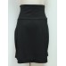 A047 Zara Basic黑色半截短裙